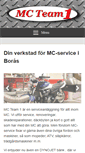 Mobile Screenshot of mcteam1.se